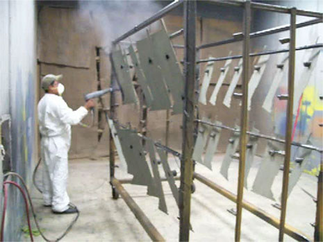 Powder Coating Process